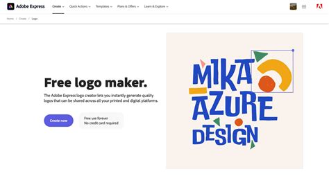 adobe express logo maker|How to Design a Logo for Free .